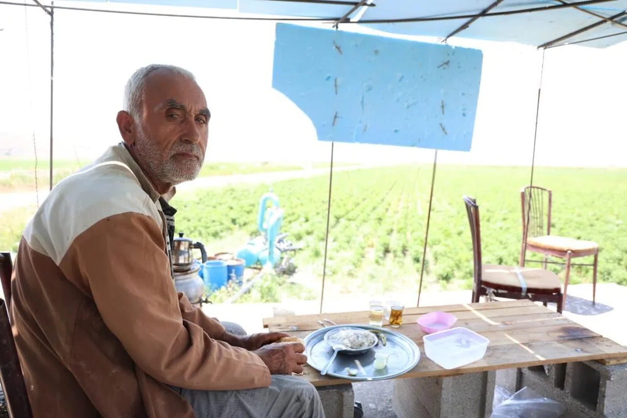 Kahramanmaraş'ta çeyrek asırdır tarla suluyor