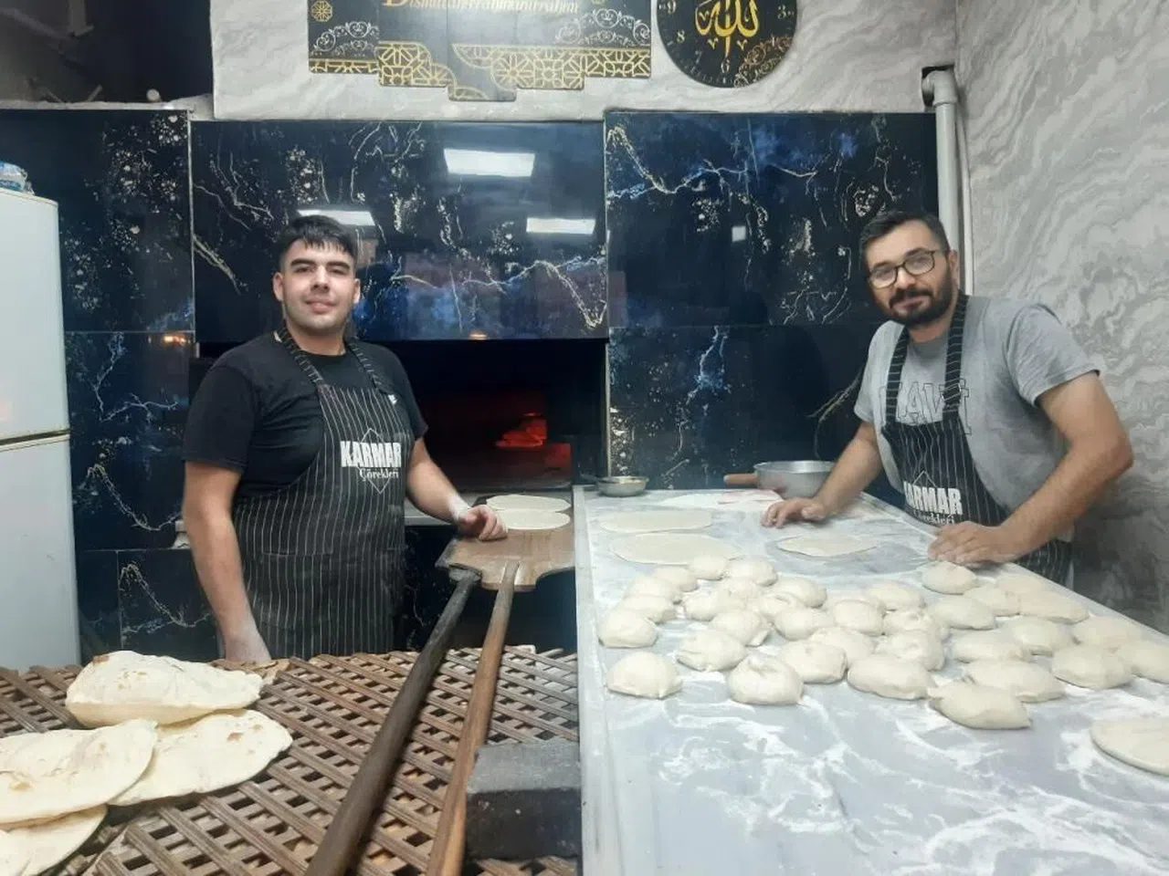 Kahramanmaraş 'ta Fırıncıların ocak başında zorlu çörek mesaisi