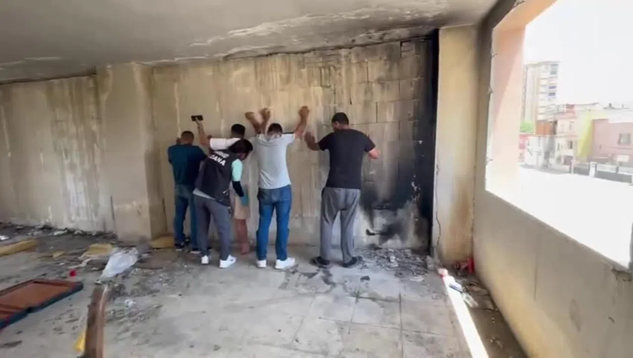 Adana 'da Metruk binalarda uyuşturucu kullananlara ‘şok' baskın