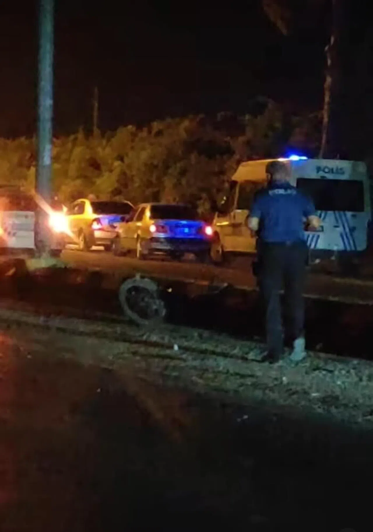 Hatay 'da  Refüje çarparak devrilen motosikletin sürücüsü öldü