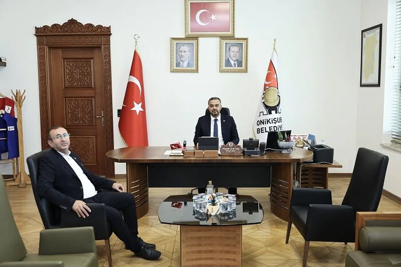 Başkan Toptaş, CHP’li Ateş’i makamında ağırladı