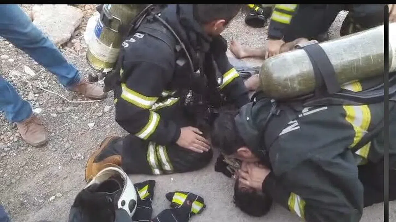 Kahramanmaraş’ta itfaiye erinin müdahalesi hayat kurtardı