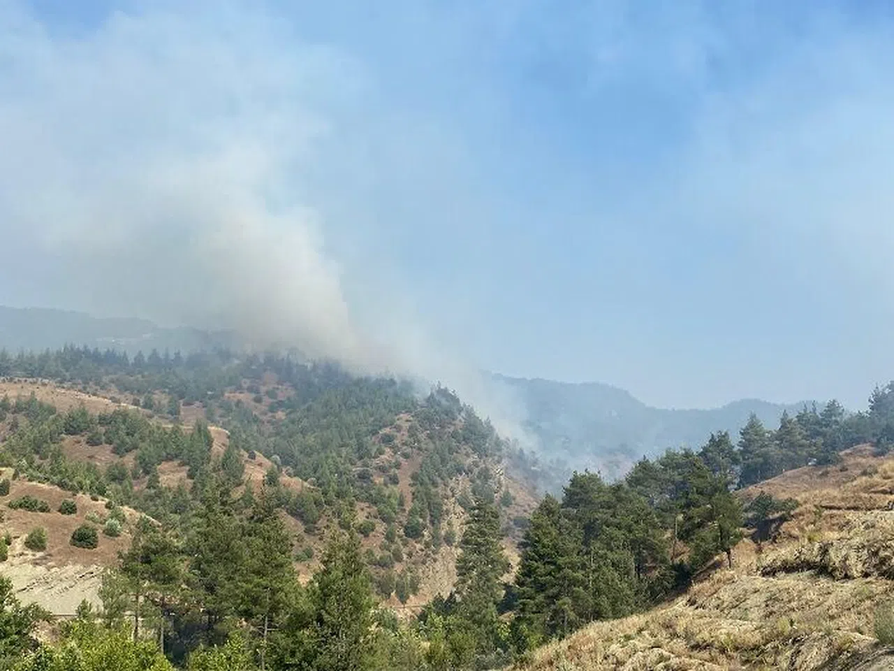 Yenidemir’deki yangın kontrol altına alındı