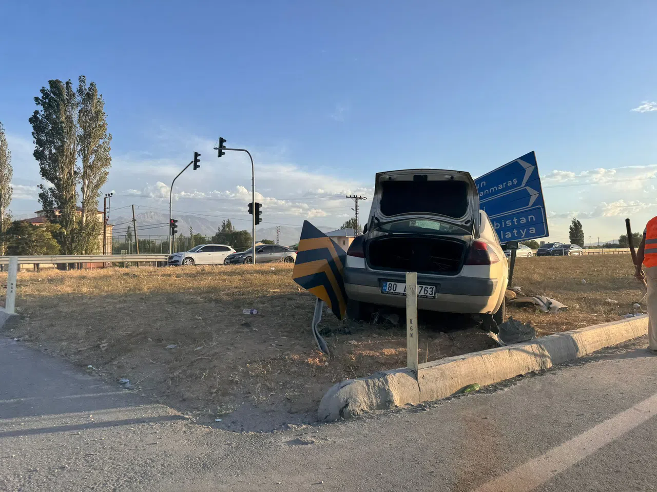 Afşin’de trafik kazası: 3 yaralı