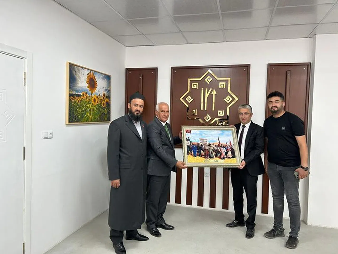 Selim Cüce, Erkan Gürbüz’ü ziyaret etti