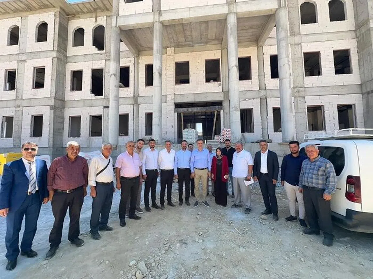 Nurhak’ın Hükümet Konağı inşaatı hızla ilerliyor