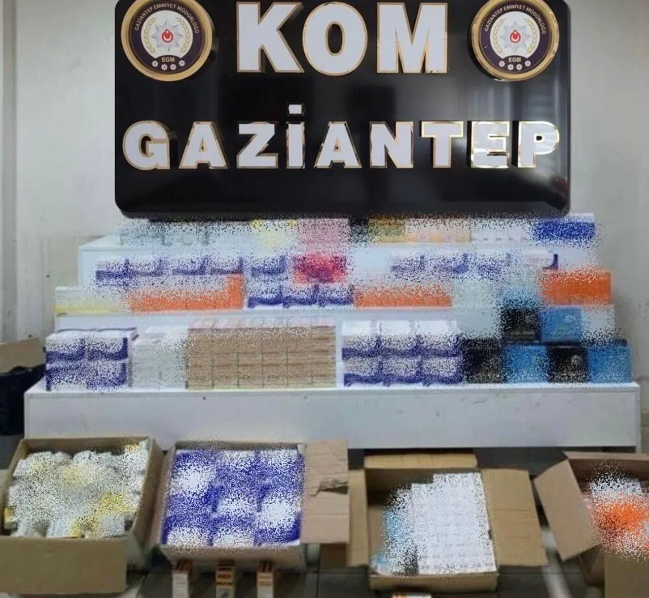 192 bin 551 kaçak ilaç ele geçirildi