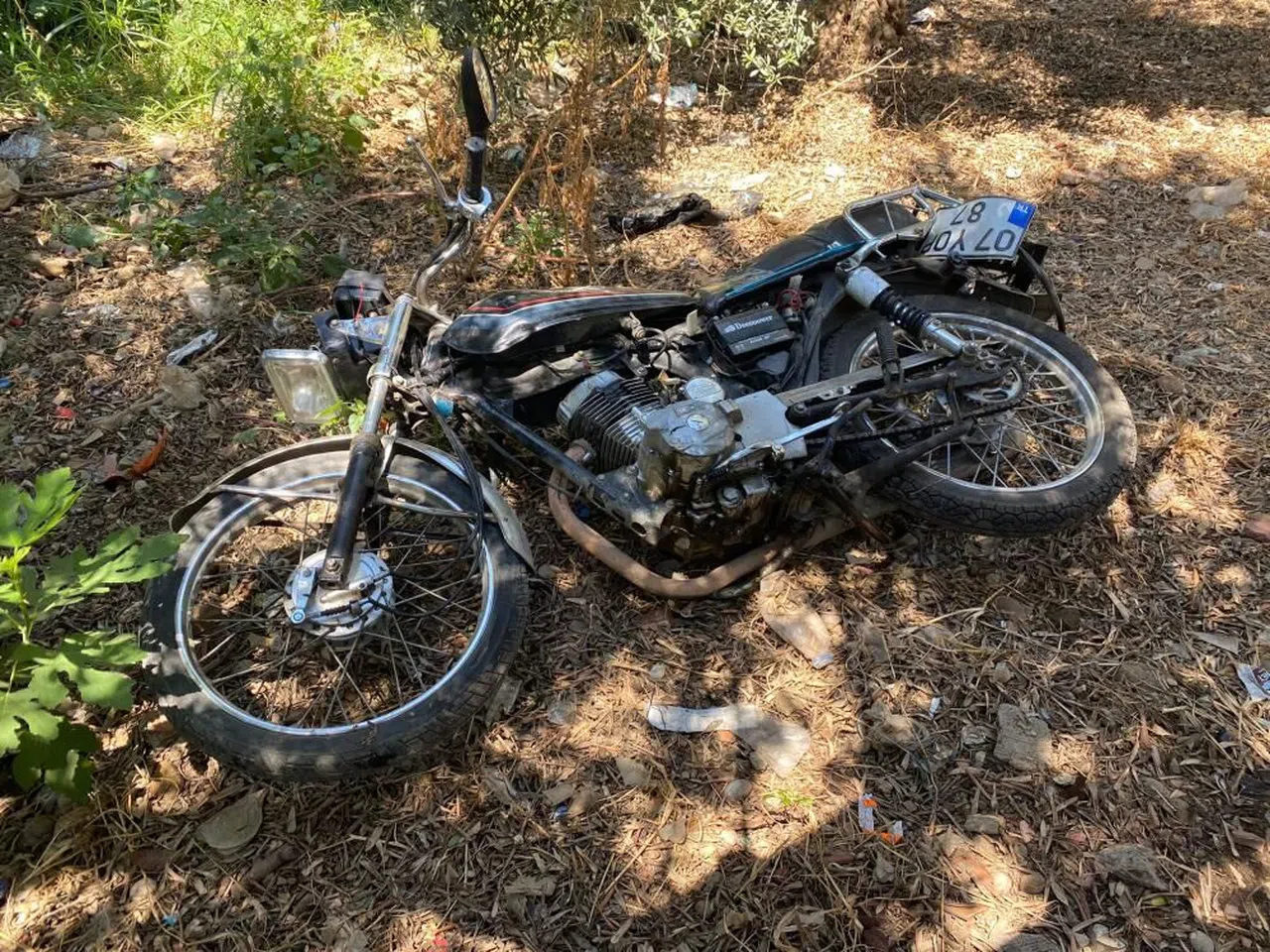 Antalya’da göz gör göre kaza kamerada