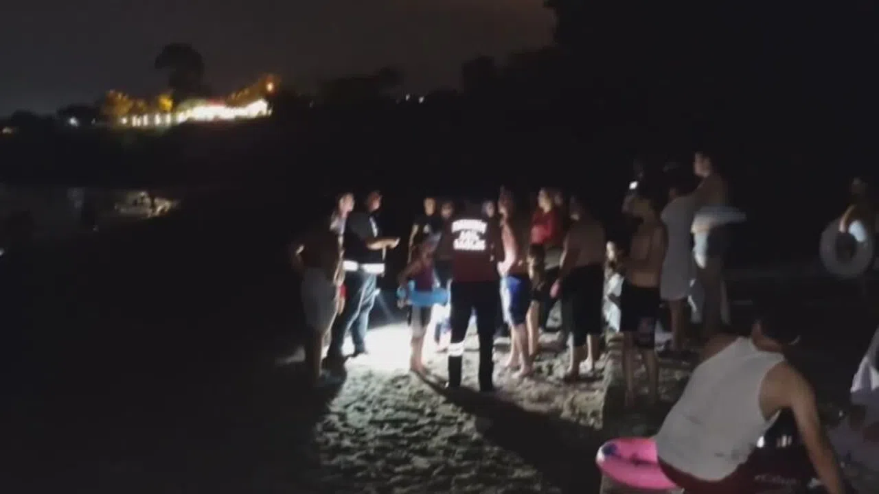 Boğulma tehlikesi geçiren şahsı vatandaşlar kurtardı