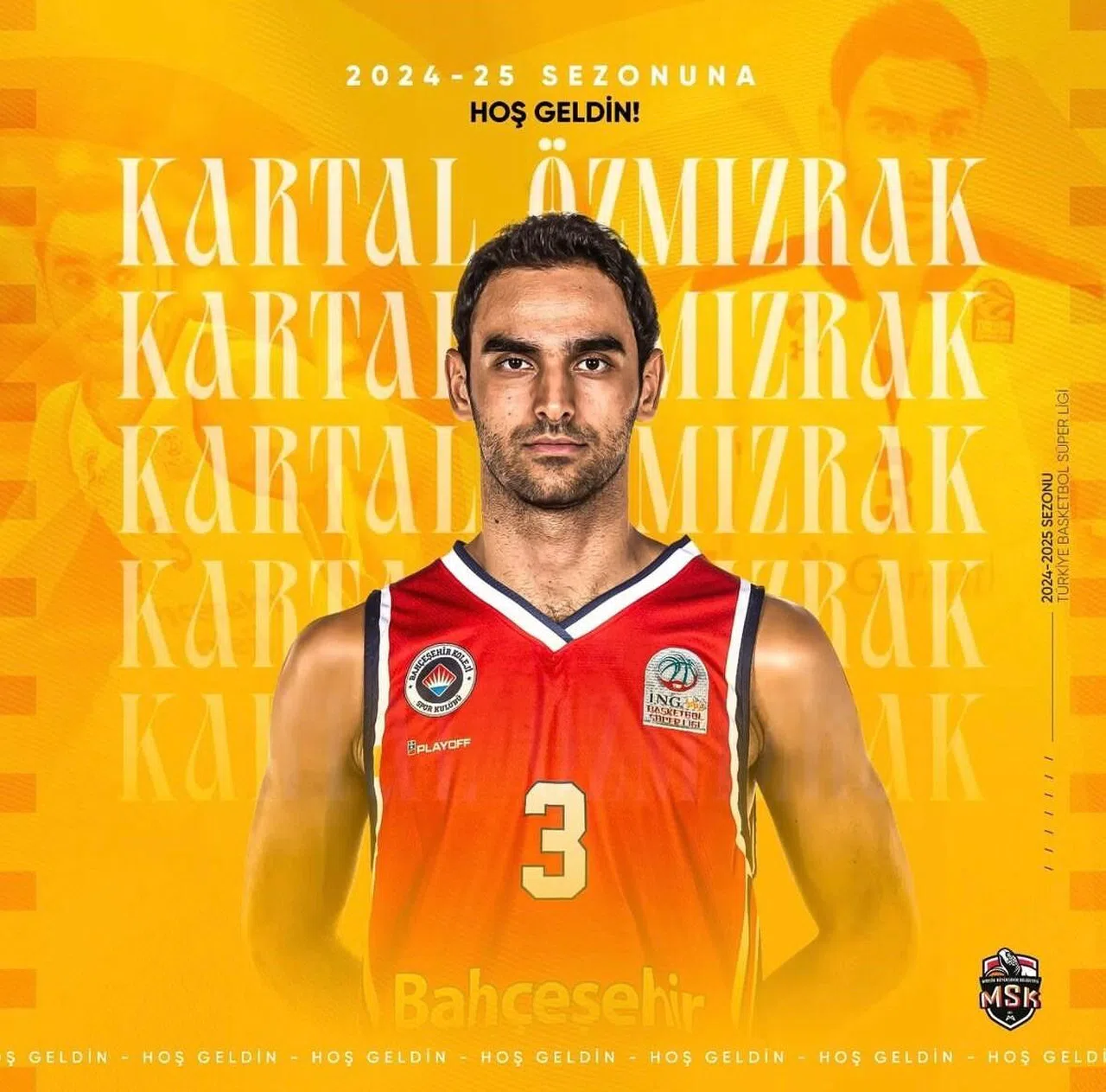 MSK, Kartal Özmızrak'ı kadrosuna dahil etti