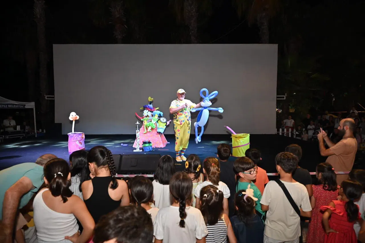 Kepez Kültür Festivali'nde çocuklara özel eğlence