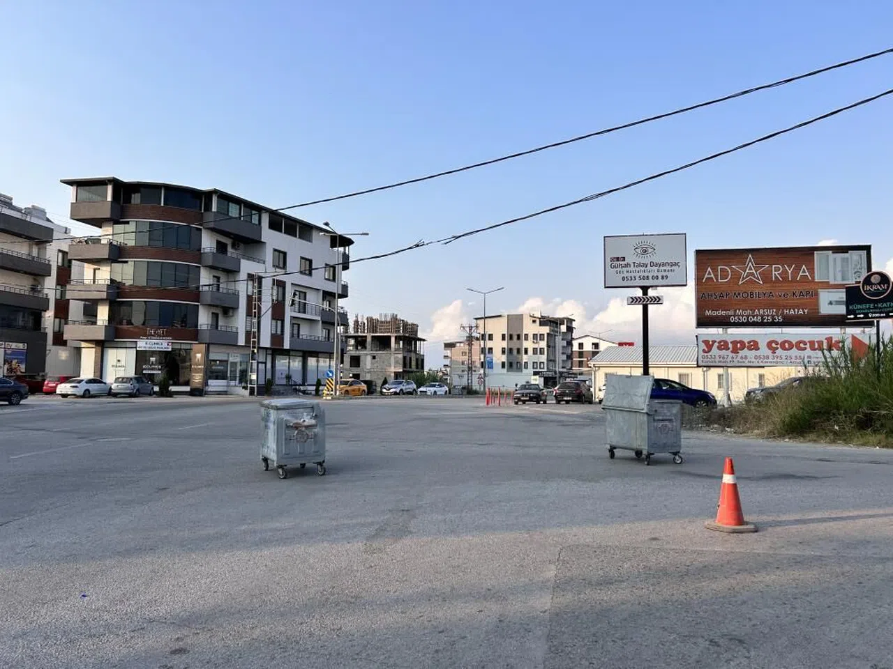 Hatay 'da  Aşırı sıcaktan genleşen elektrik tellerinde patlama