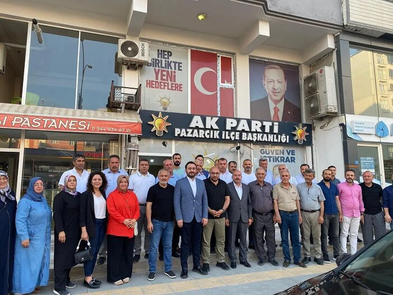 Milletvekili Şahin, Pazarcık’ta temaslarda bulundu