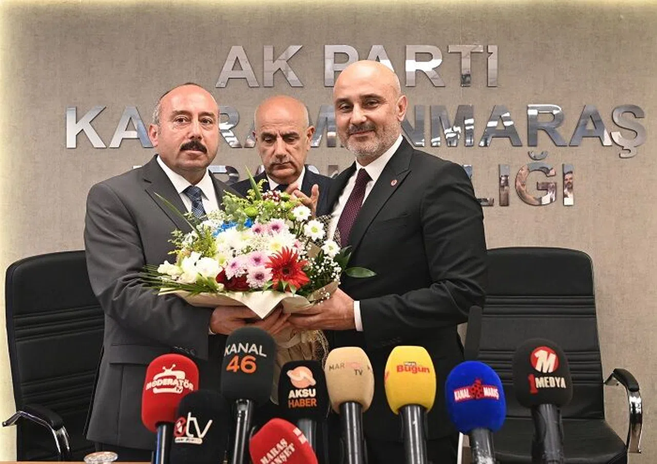 AK Parti Kahramanmaraş İl Başkanlığı’nda devir teslim