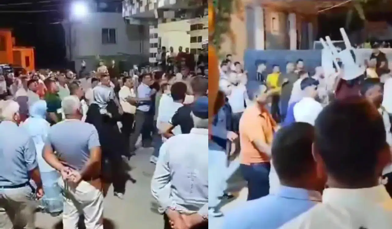 Halay başı olma kavgasında sandalyeler havada uçuştu