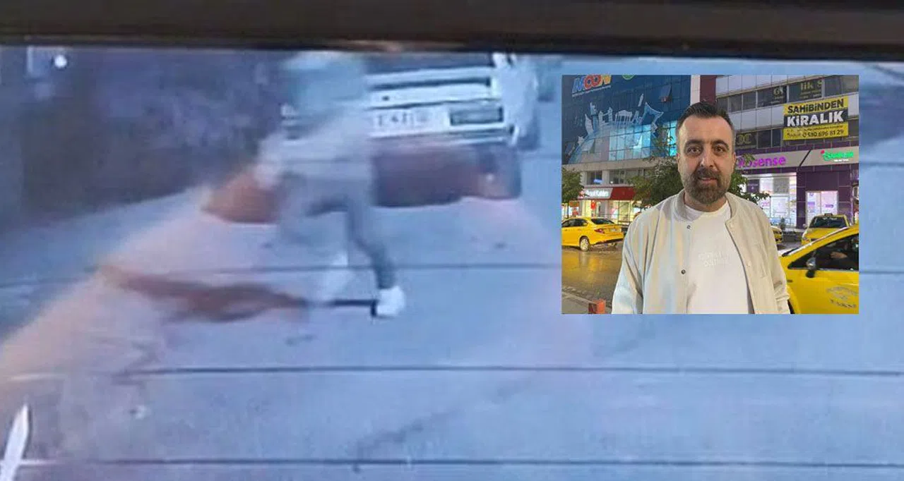 Bekçilerden kaçan şüpheliyi taksici yakaladı...