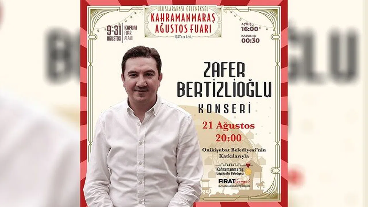 Zafer Bertizlioğlu, KAFUM’da Sahne Alacak