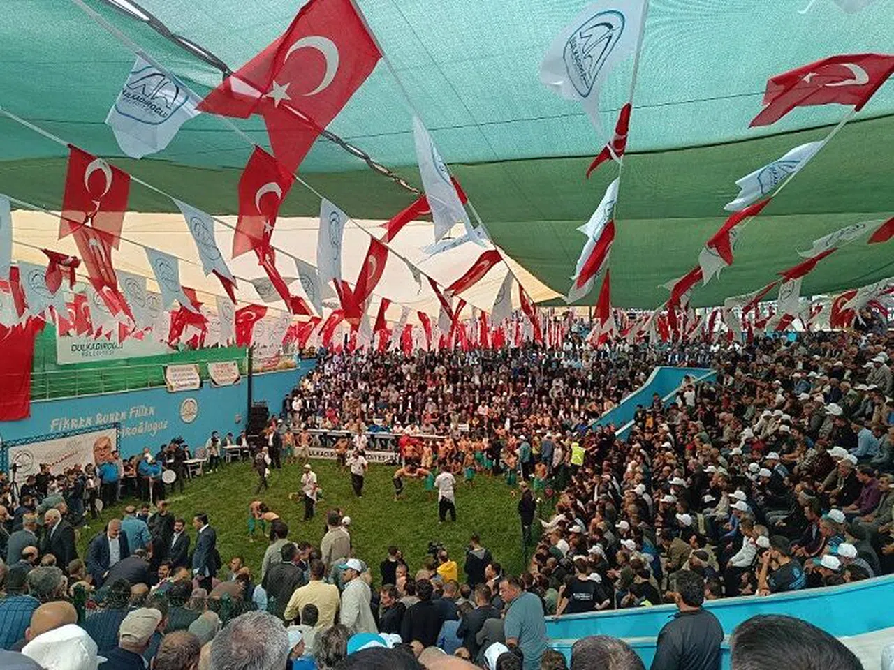 Bertiz Boyalı Güreş Festivali Nefes Kesti