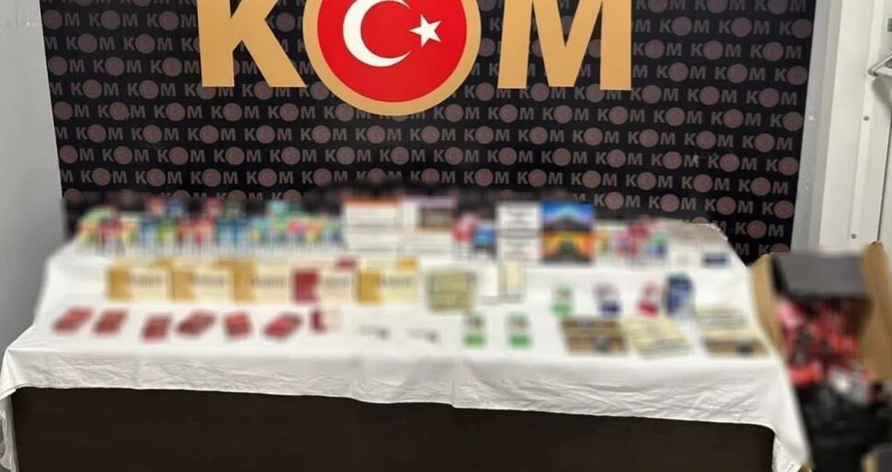 Kaçak sigara ve sahte alkol operasyonu