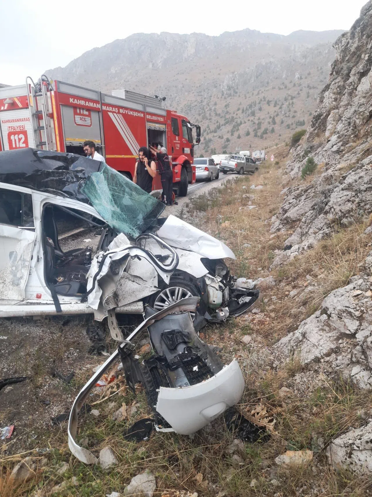 Kahramanmaraş'ta trafik kazası: İki sözleşmeli er hayatını kaybetti