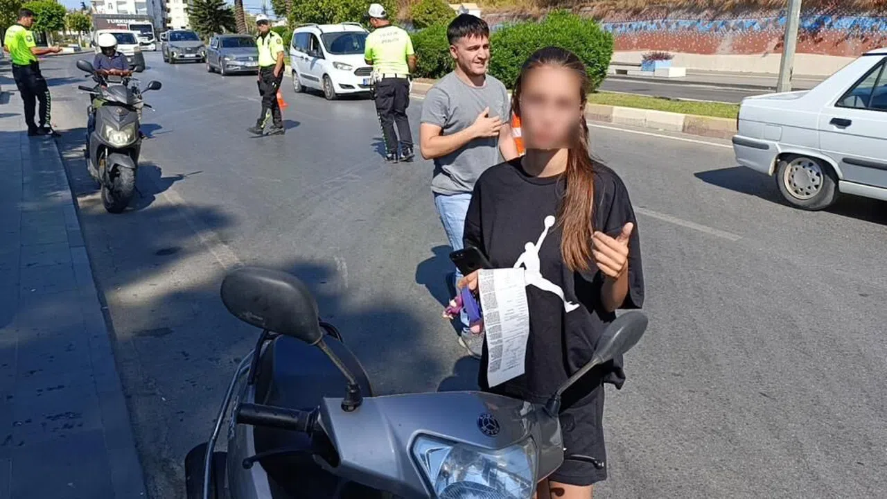 'Ehliyetimi yeni aldım, sisteme düşmemiş' dedi, cezadan kurtulamadı