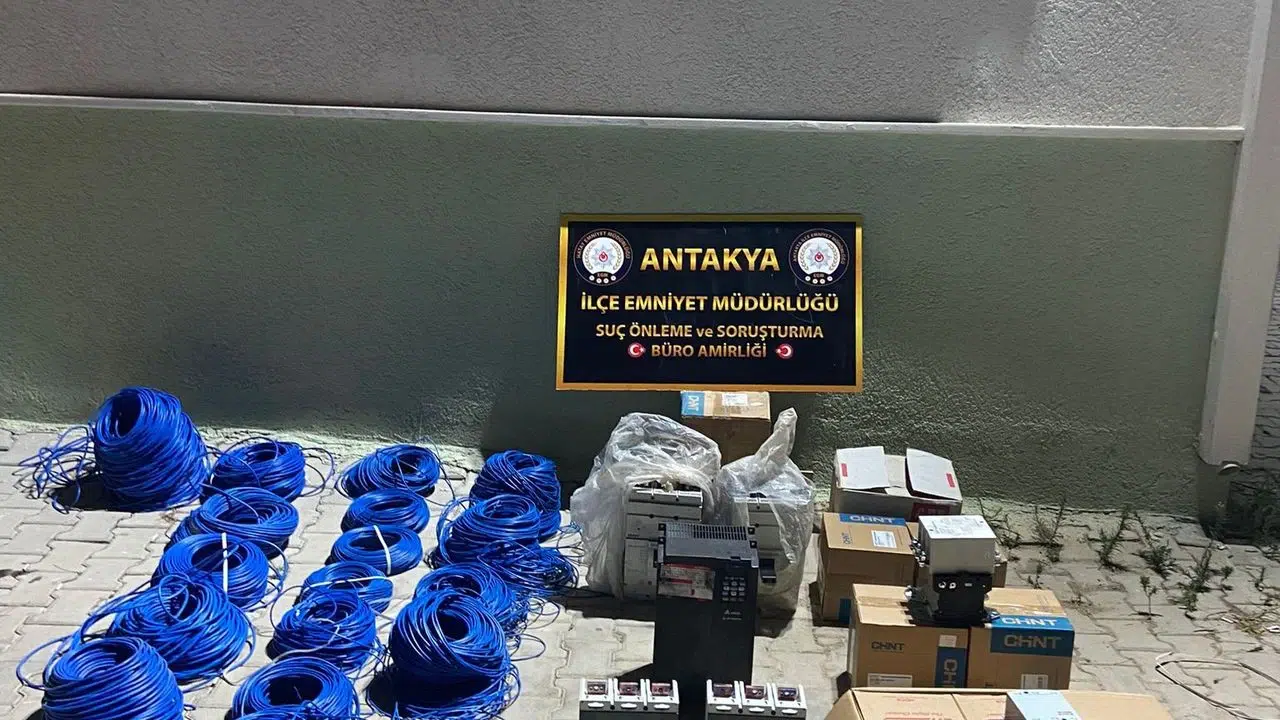 2 buçuk milyon TL’lik hırsızlık yapan şahıslar yakalandı