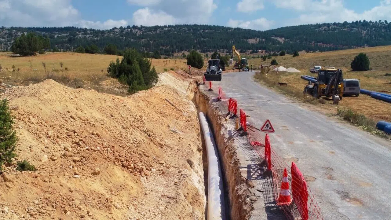 55 mahallenin içme suyu kapasitesi arttırılıyor