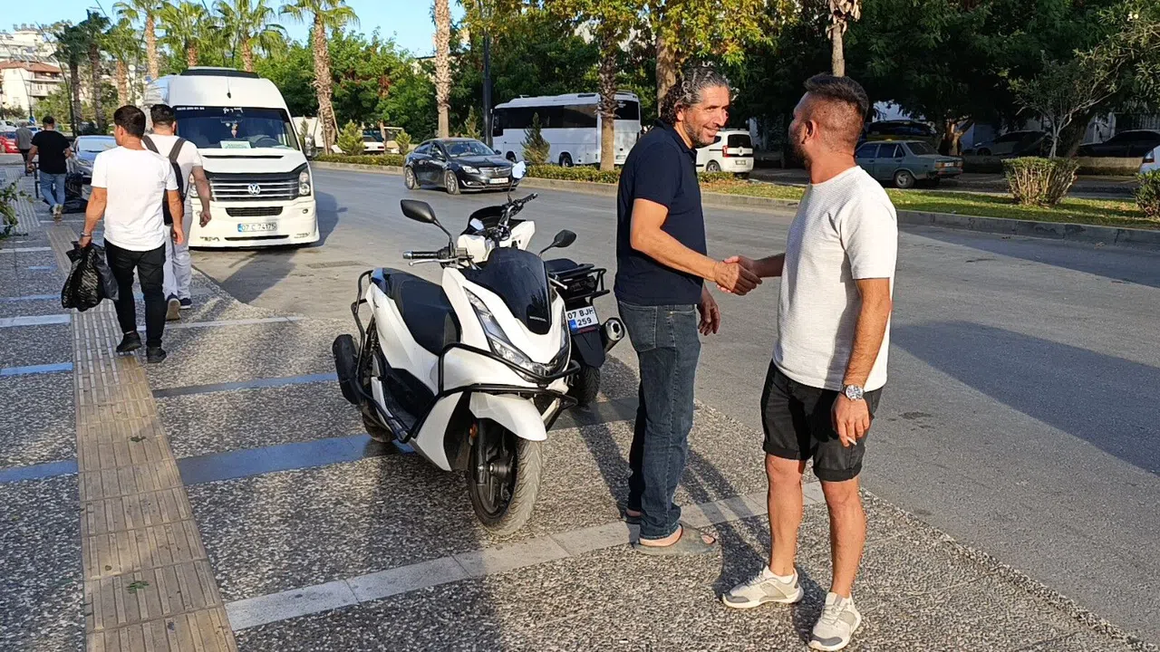 Antalya'da fıkra gibi olay