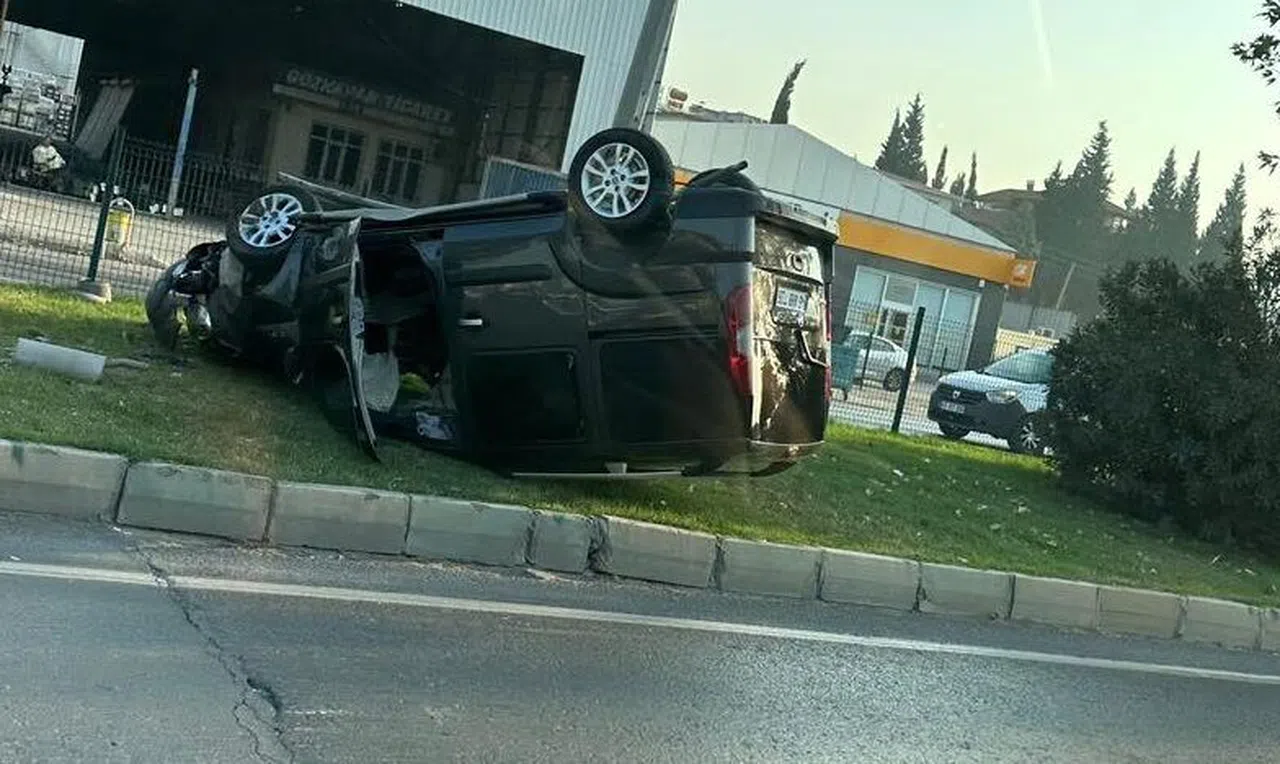 Kahramanmaraş’ta Otomobil Takla Attı: 1 Yaralı