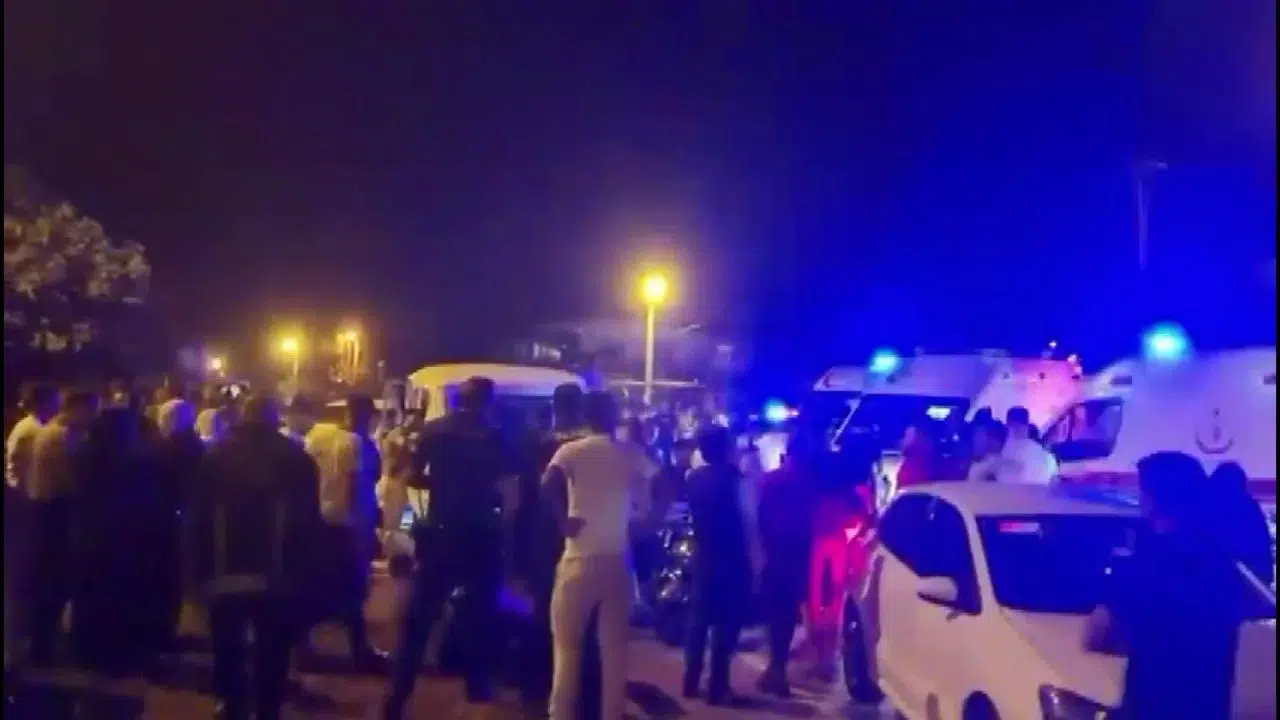 Düğün dönüşü feci kaza