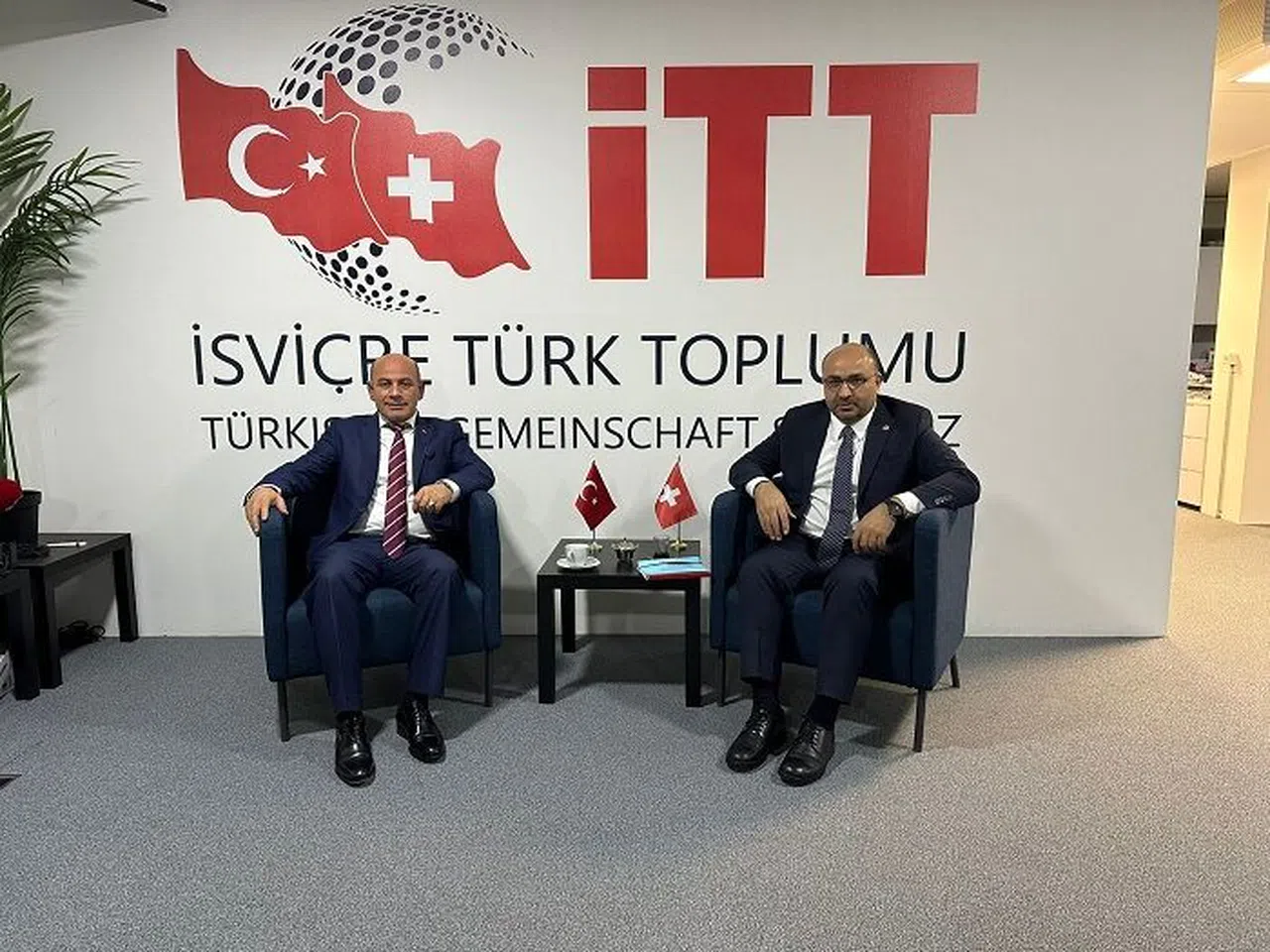 Milletvekili Şahin, İsviçre Türk Toplumu Genel Merkezi’ni Ziyaret Etti