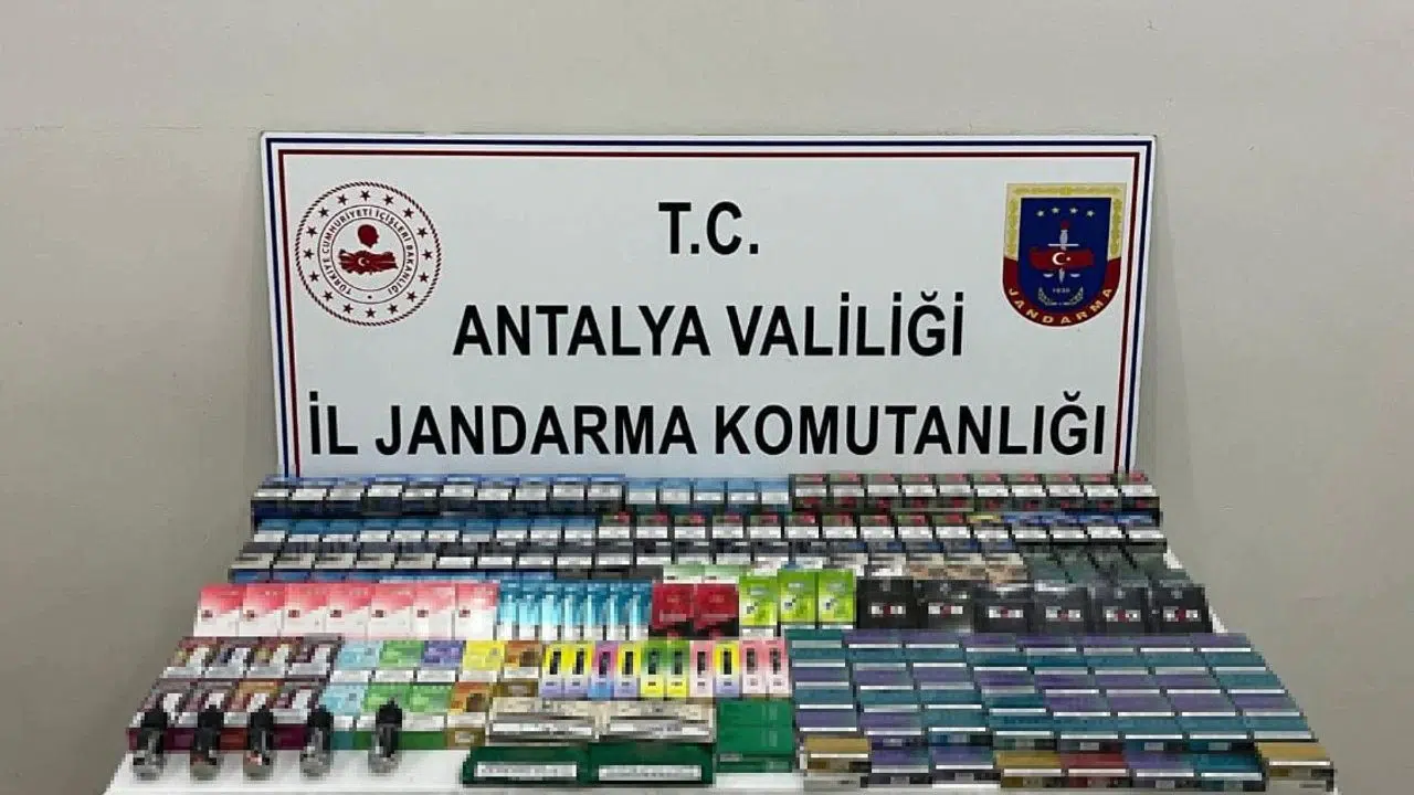 Kaçak sigara operasyonu