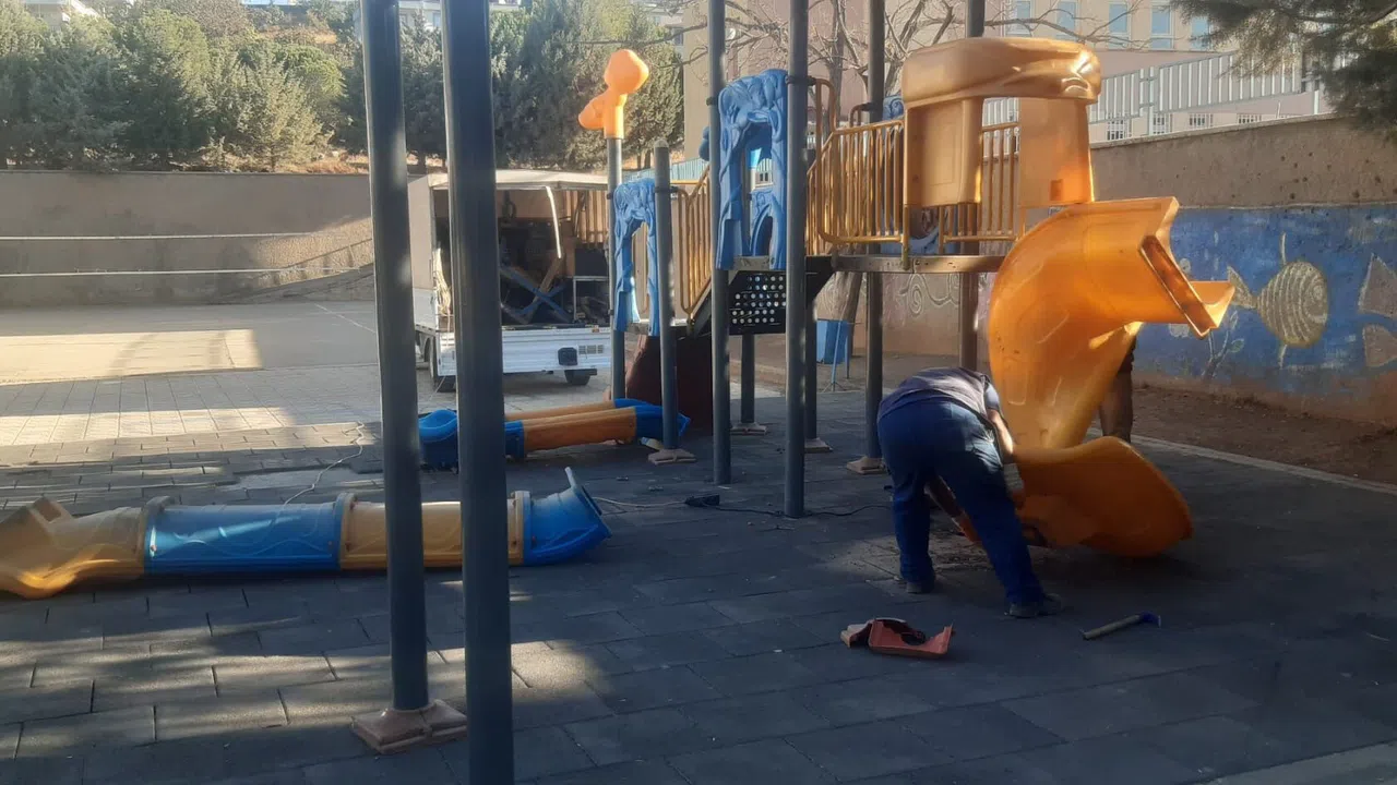 Ortak Kullanım Alanları Kışa Hazırlanıyor