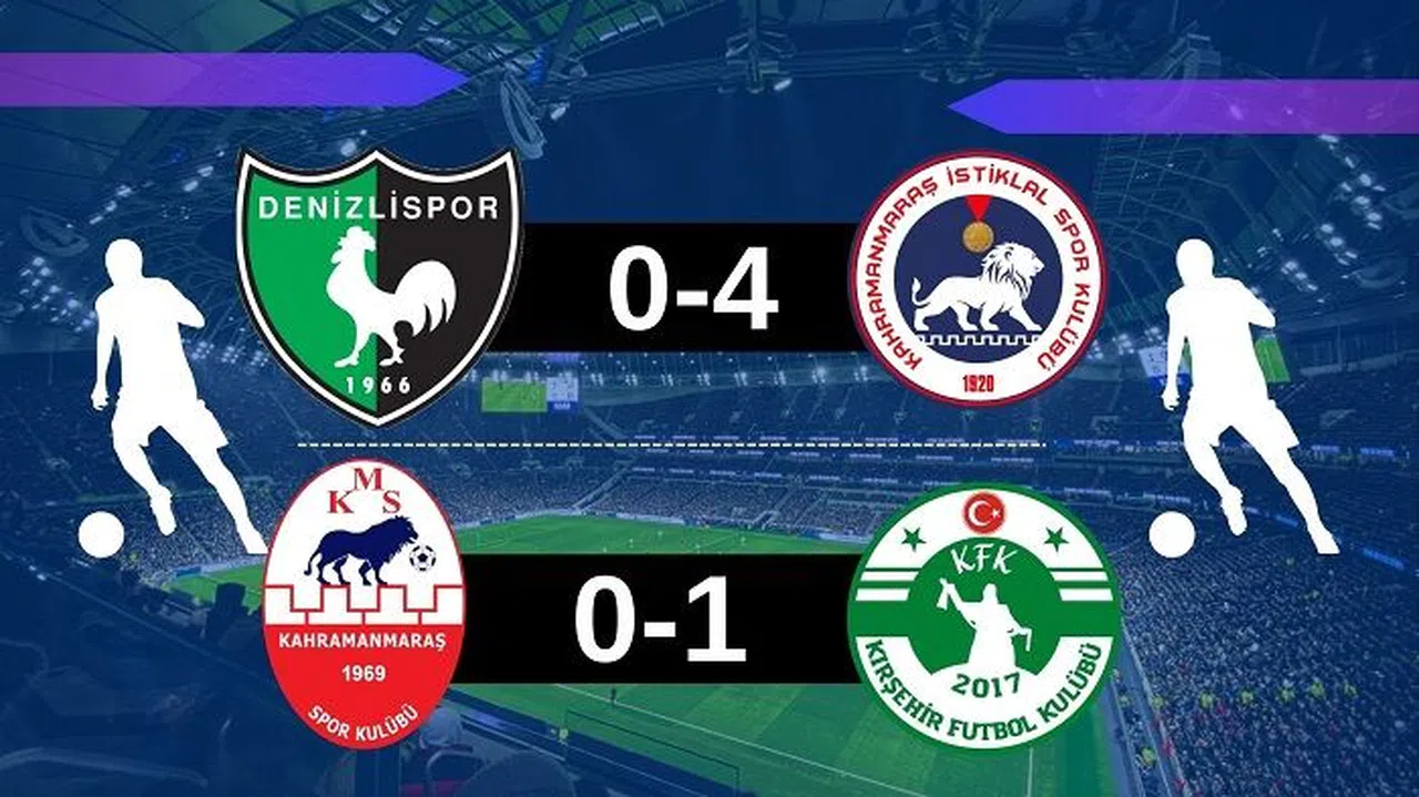 İstiklalspor Deplasmanda Yendi, Kahramanmaraşspor Evinde Yenildi