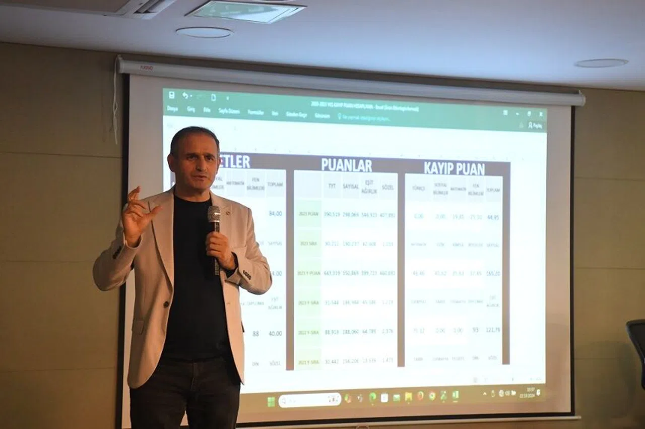 Onikişubat Belediyesi, öğrencileri Türkiye dereceleri ile bilinen Zekeriya Abanoz’la buluşturdu