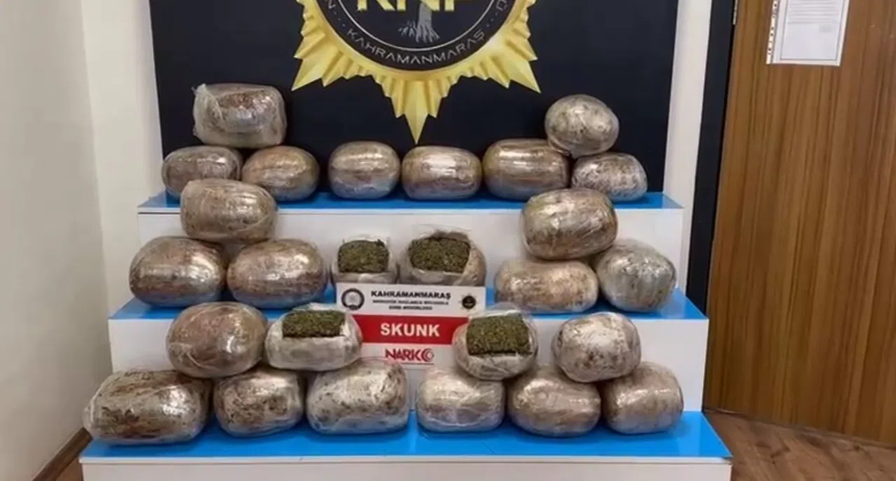 30 Kilo Uyuşturucu ile Suçüstü Yakalandı