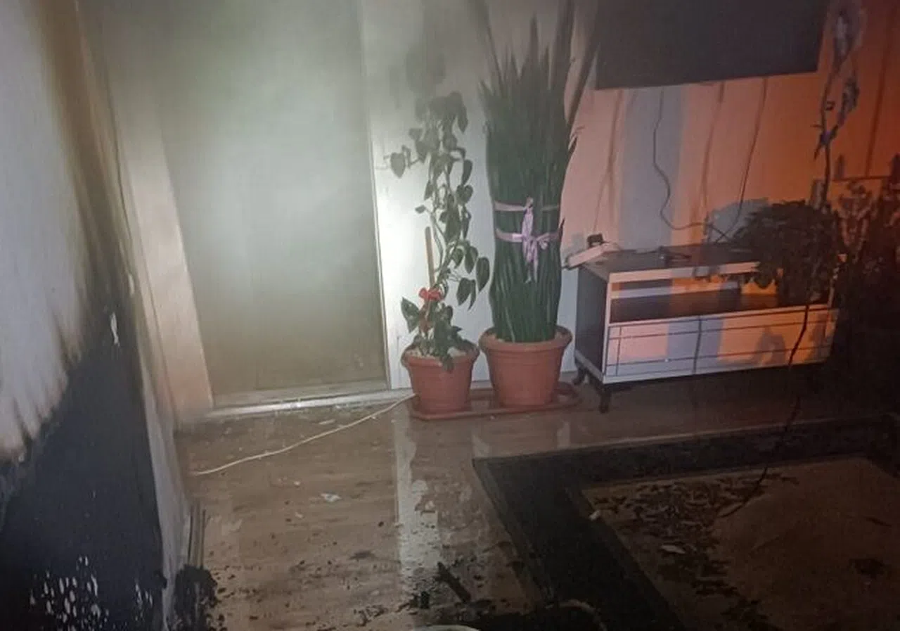 Madde Bağımlısı Şahıs Kendi Evini Yaktı