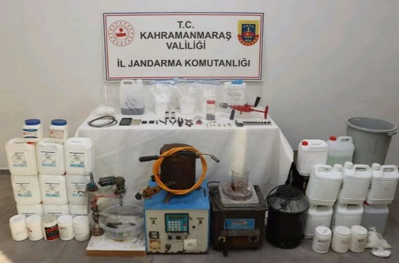 Sahte Altın İmalatı Yapılan Atölyeye Baskın