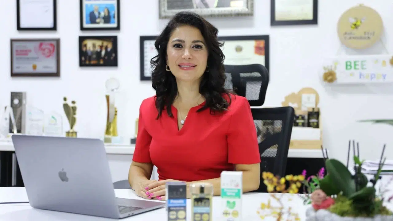 Yerli propolis üreticisi kadın girişimciye Amerika'da ödül
