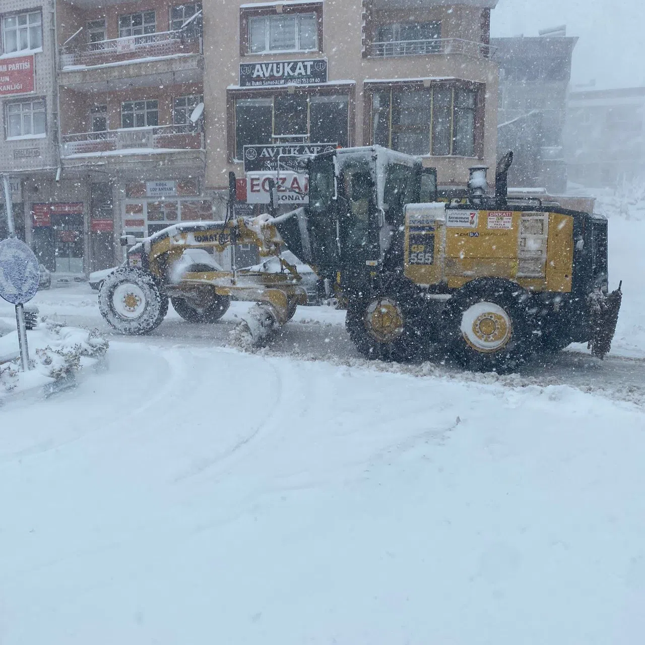 Büyükşehir, Şehir Genelinde Kar Mesaisinde