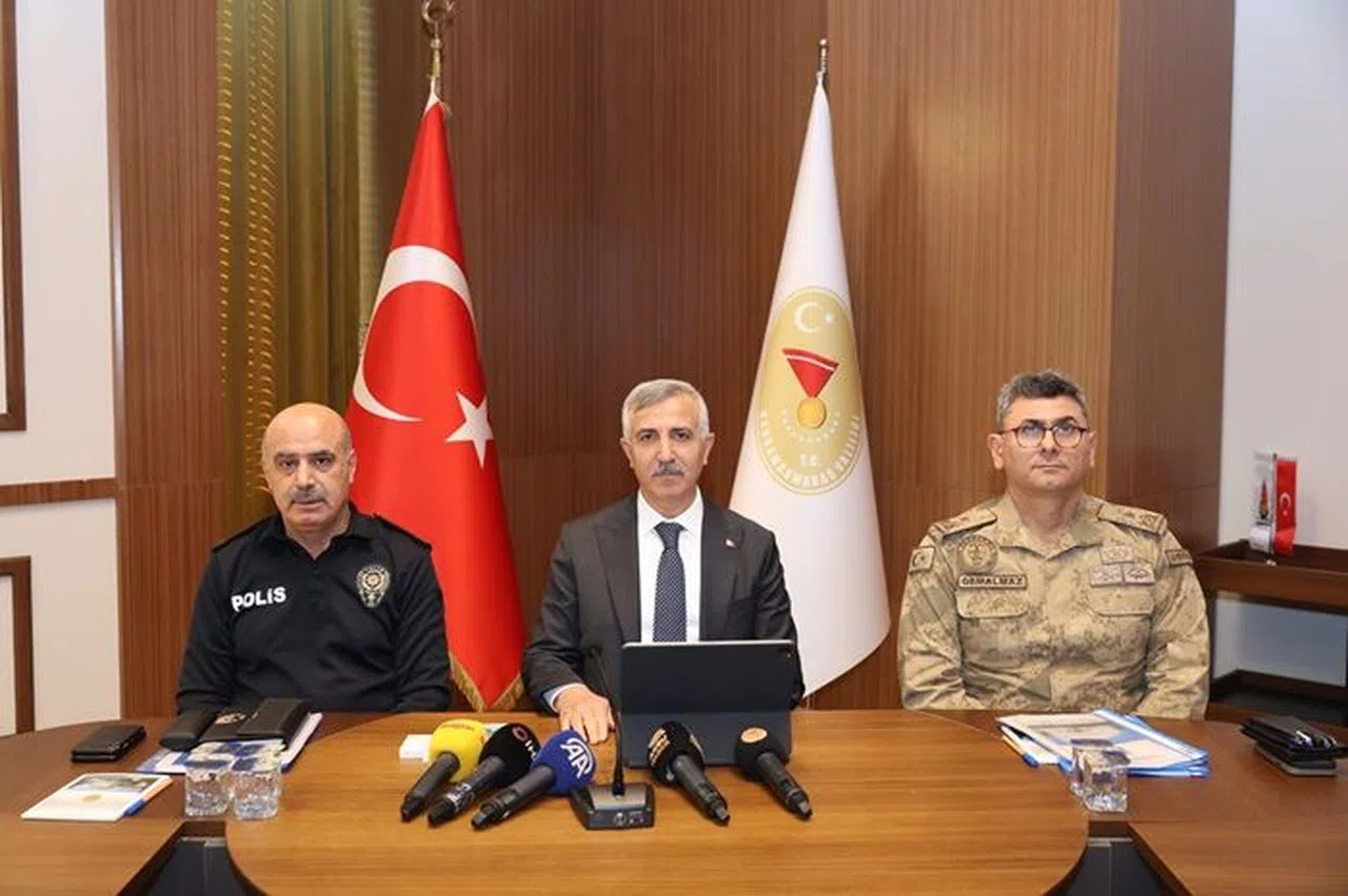 Vali Ünlüer, Ekim Ayı Güvenlik Bilgilendirme Verilerini Paylaştı