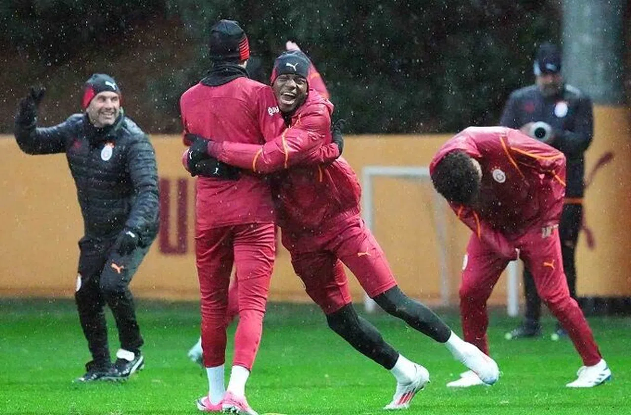 Galatasaray, Bodrum FK maçı hazırlıklarını sürdürdü
