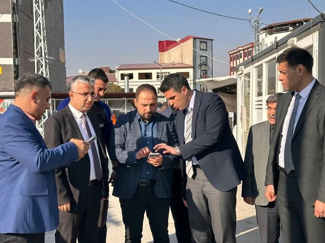 Elbistan’da Kaymakam ve Belediye Başkanı Esnafları Ziyaret Etti