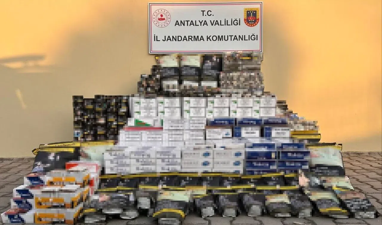 İşletmede 860 kilo tütün ele geçirildi