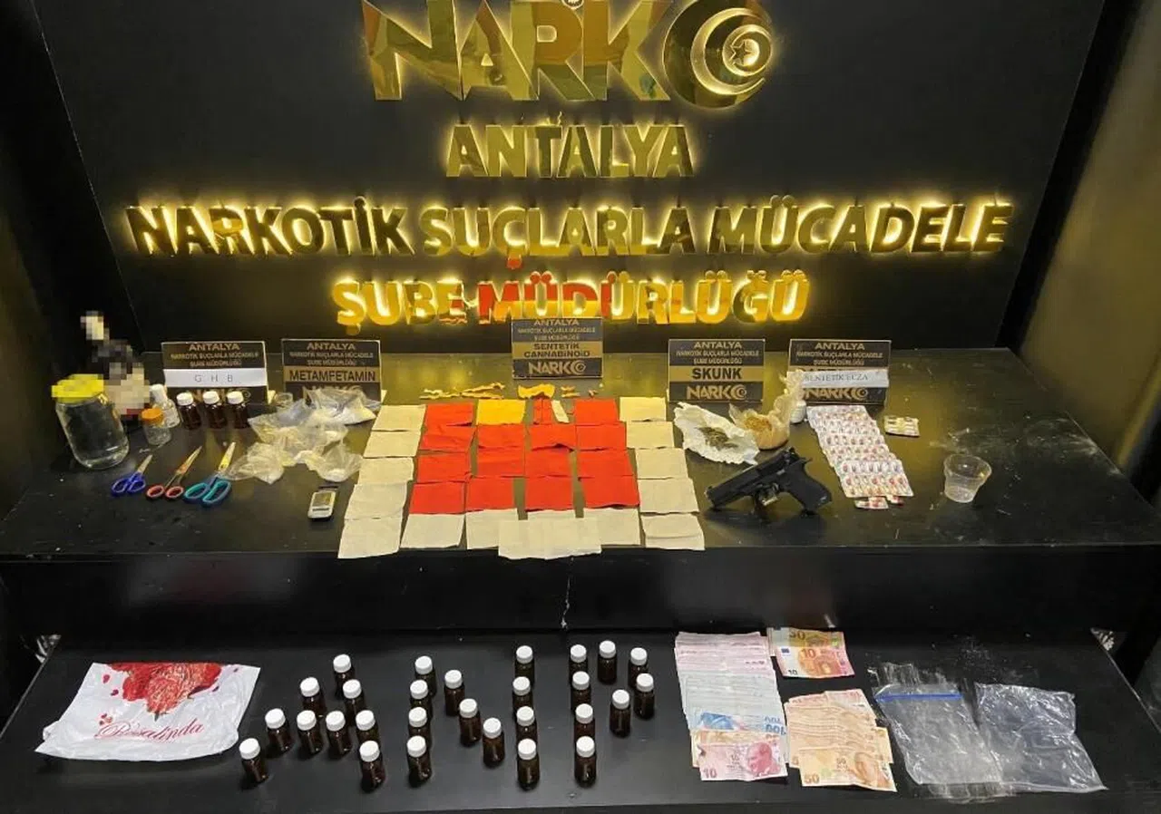 90 ekip ve 303 personelle eş zamanlı uyuşturucu operasyonu