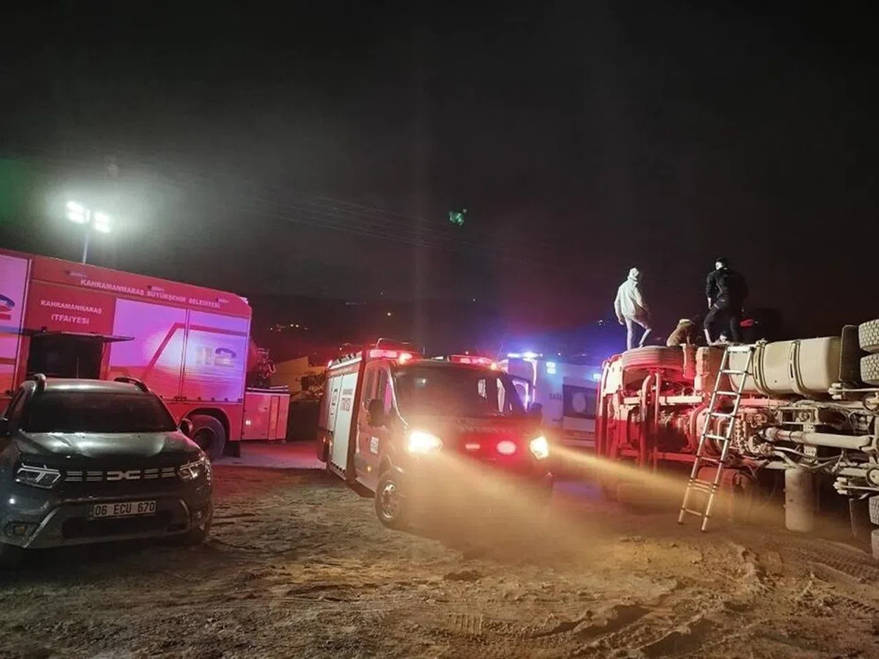 Kahramanmaraş’ta Kamyon Kazası: 1 Yaralı