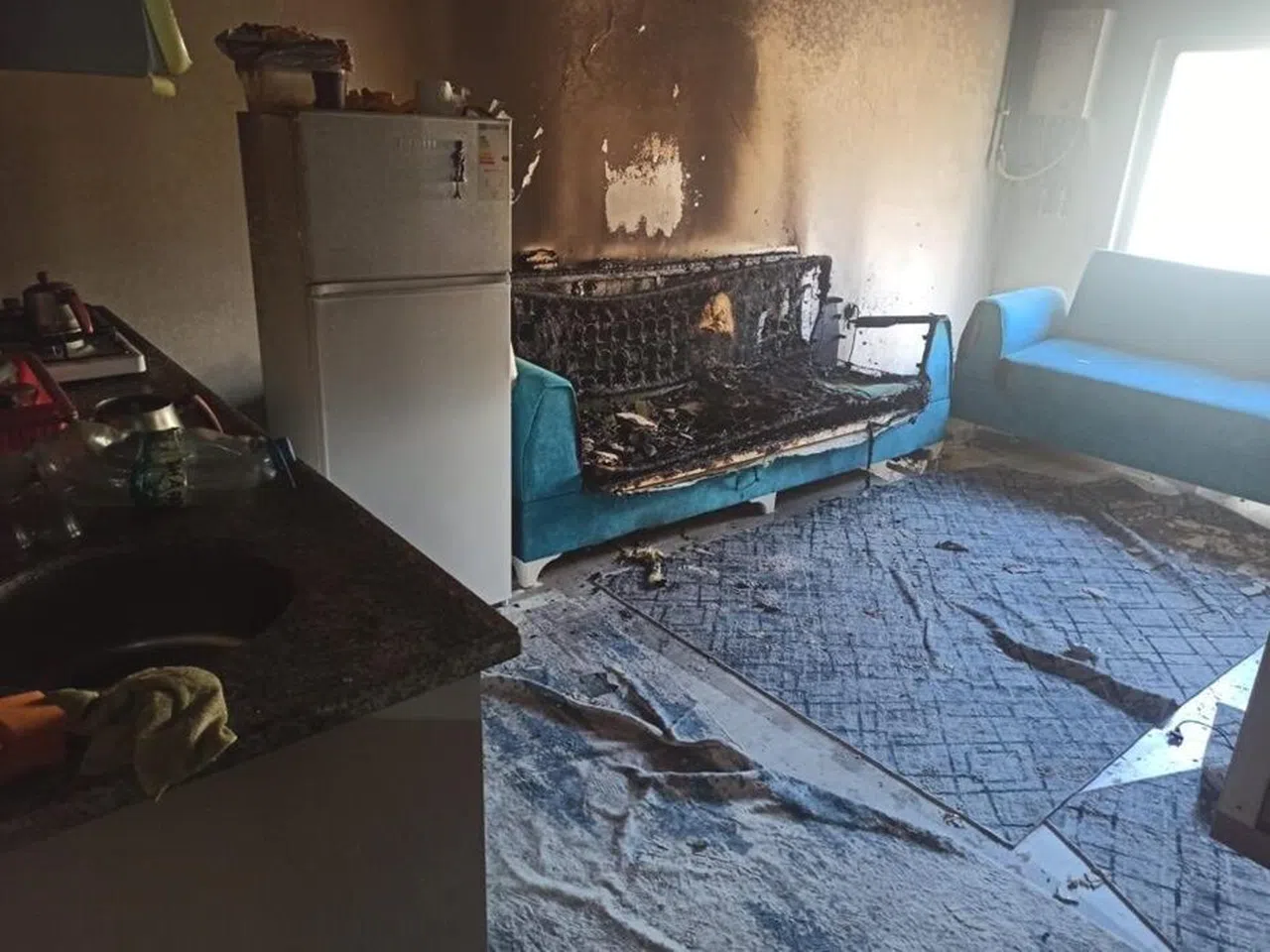 Kahramanmaraş'ta İkamet Yangını
