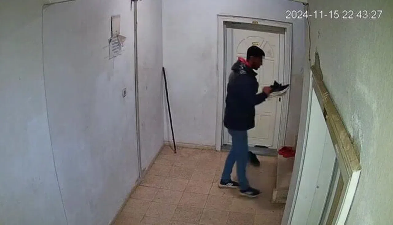 Ayakkabı Hırsızlığı Güvenlik Kamerasında
