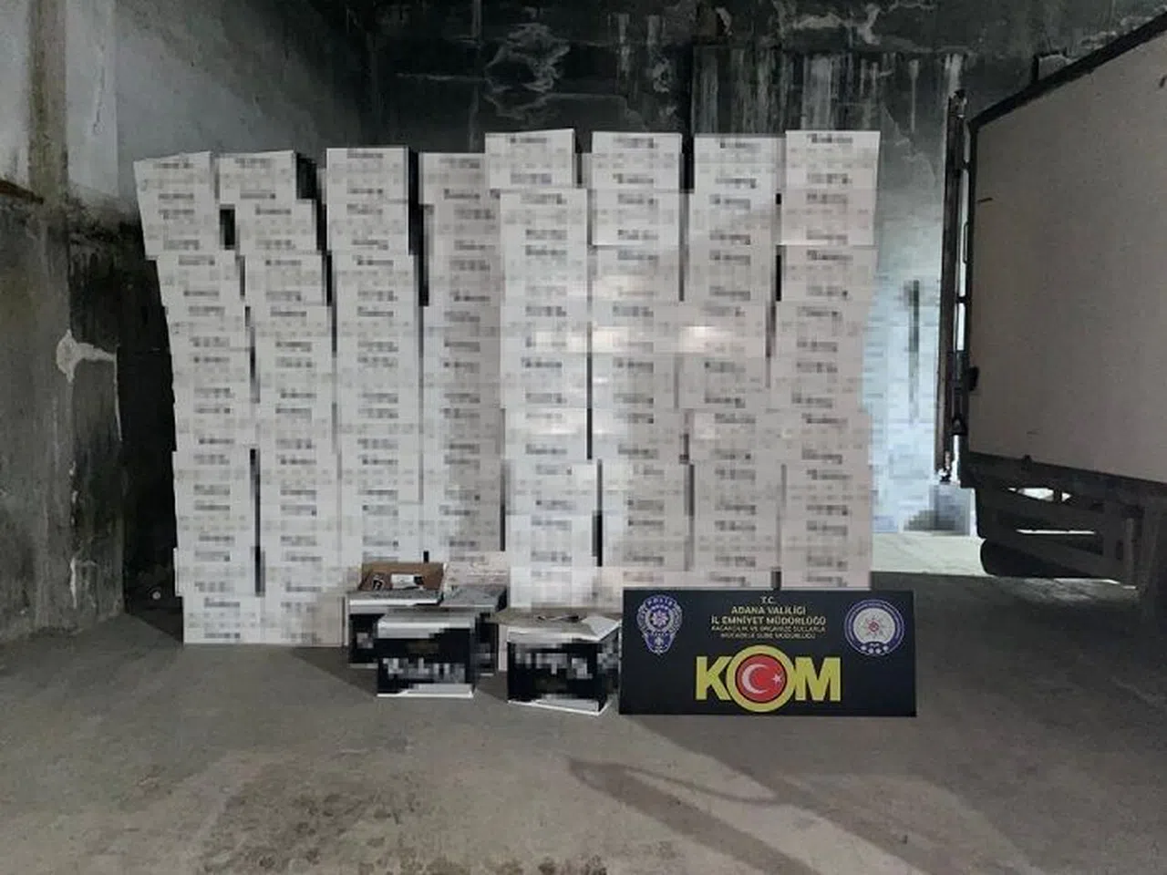 24 Milyon 800 Bin Kaçak Makaron İle 10 Ton 500 Kilogram Kaçak Tütün Ele Geçirildi