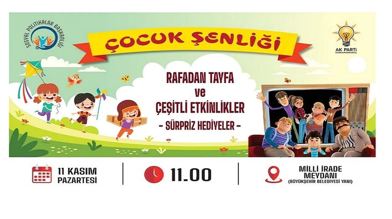 Haydi Çocuklar, Şenlik Sizi Bekliyor!